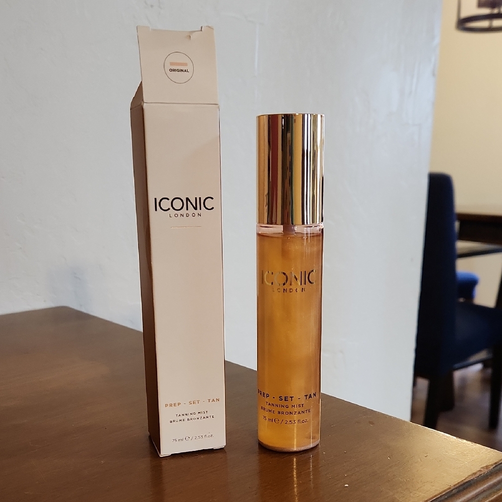 ICONIC London Prep-Set-Tan Spray - Shimmering Gold
